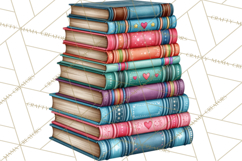Back To School Clipart PNG School Teacher Supplies Product Image 5