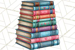Back To School Clipart PNG School Teacher Supplies Product Image 5