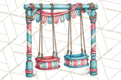 Back To School Clipart PNG School Teacher Supplies Product Image 5