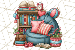 Back To School Clipart PNG School Teacher Supplies Product Image 3