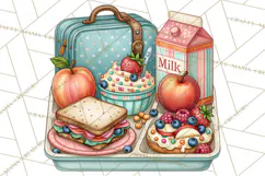 Back To School Clipart PNG School Teacher Supplies Product Image 5