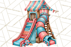 Back To School Clipart PNG School Teacher Supplies Product Image 3
