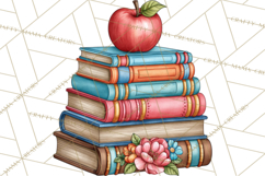 Back To School Clipart PNG School Teacher Supplies Product Image 2