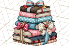 Back To School Clipart PNG School Teacher Supplies Product Image 3