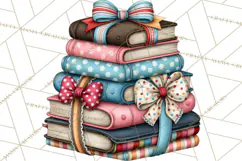Back To School Clipart PNG School Teacher Supplies Product Image 3