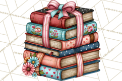 Back To School Clipart PNG School Teacher Supplies Product Image 4