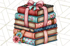 Back To School Clipart PNG School Teacher Supplies Product Image 4