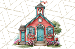 Back To School Clipart PNG School Teacher Supplies Product Image 2