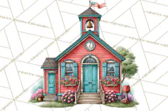 Back To School Clipart PNG School Teacher Supplies Product Image 2