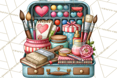 Back To School Clipart PNG School Teacher Supplies Product Image 3