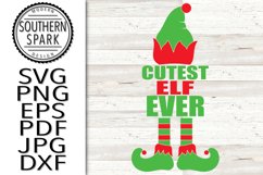 Christmas Cutest Elf Ever Santa&#039;s Little Elf Product Image 1