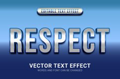 Editable Elegant and Sparkling Text Effect with Respect Text Product Image 1