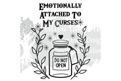 Witch Design Bundle-Goth sayings- Hand-Drawn PNG SVG Designs Product Image 9