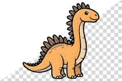 Cute Dinosaur | cartoon clipart baby dino animal character Product Image 9