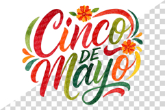 Cinco de Mayo PNG | Watercolor Clip Art Mexican Fiesta Taco Product Image 9