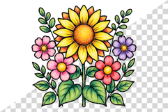 Flower Doodle | floral spring bloom botanical garden wild Product Image 9