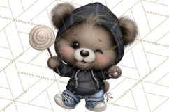 Kidcore Puppy Kitten Bear Clipart Cute Streetwear Animals Product Image 4