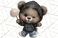 Kidcore Puppy Kitten Bear Clipart Cute Streetwear Animals Product Image 4