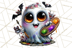 Cute Halloween Occupation Monsters PNG Clipart Product Image 2