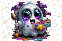 Cute Halloween Occupation Monsters PNG Clipart Product Image 3