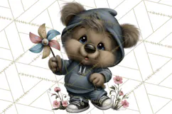 Kidcore Puppy Kitten Bear Clipart Cute Streetwear Animals Product Image 4