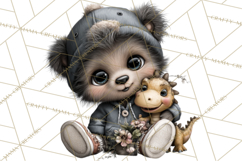 Kidcore Puppy Kitten Bear Clipart Cute Streetwear Animals Product Image 5