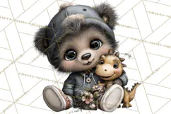 Kidcore Puppy Kitten Bear Clipart Cute Streetwear Animals Product Image 5