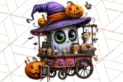 Cute Halloween Occupation Monsters PNG Clipart Product Image 2