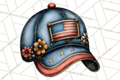 Americana Patriotic Summer Clipart Memorial Day July 4 Product Image 2