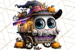 Cute Halloween Occupation Monsters PNG Clipart Product Image 3