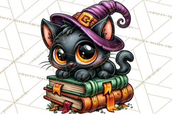 Halloween Teacher Clipart PNG School Bundle Product Image 3