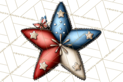 Americana Patriotic Summer Clipart Memorial Day July 4 Product Image 4