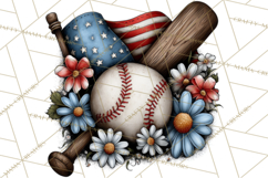 Americana Patriotic Summer Clipart Memorial Day July 4 Product Image 5