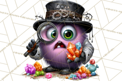 Cute Halloween Occupation Monsters PNG Clipart Product Image 4