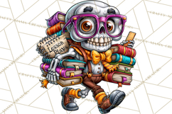 Halloween Teacher Clipart PNG School Bundle Product Image 2