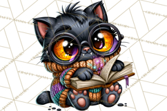 Halloween Teacher Clipart PNG School Bundle Product Image 4