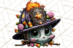 Cute Halloween Occupation Monsters PNG Clipart Product Image 3
