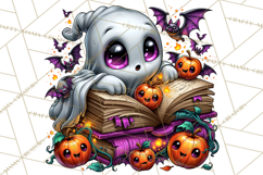 Halloween Teacher Clipart PNG School Bundle Product Image 2