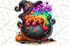 Halloween Teacher Clipart PNG School Bundle Product Image 4