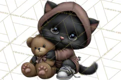 Kidcore Puppy Kitten Bear Clipart Cute Streetwear Animals Product Image 3