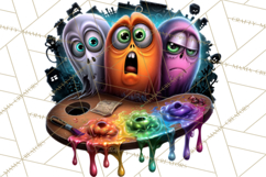 Cute Halloween Occupation Monsters PNG Clipart Product Image 3