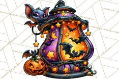 Halloween Teacher Clipart PNG School Bundle Product Image 5