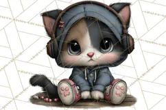 Kidcore Puppy Kitten Bear Clipart Cute Streetwear Animals Product Image 5