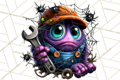 Cute Halloween Occupation Monsters PNG Clipart Product Image 3