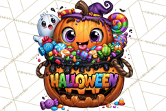 Halloween Teacher Clipart PNG School Bundle Product Image 5