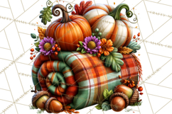 Feral Fall Friends Raccoon Opossum Squirrel Clipart Product Image 2
