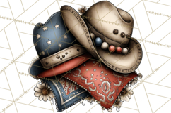 Americana Patriotic Summer Clipart Memorial Day July 4 Product Image 3