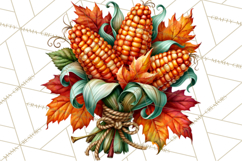 Feral Fall Friends Raccoon Opossum Squirrel Clipart Product Image 4