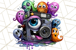 Cute Halloween Occupation Monsters PNG Clipart Product Image 4