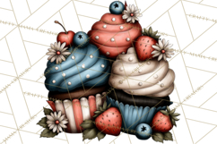 Americana Patriotic Summer Clipart Memorial Day July 4 Product Image 5